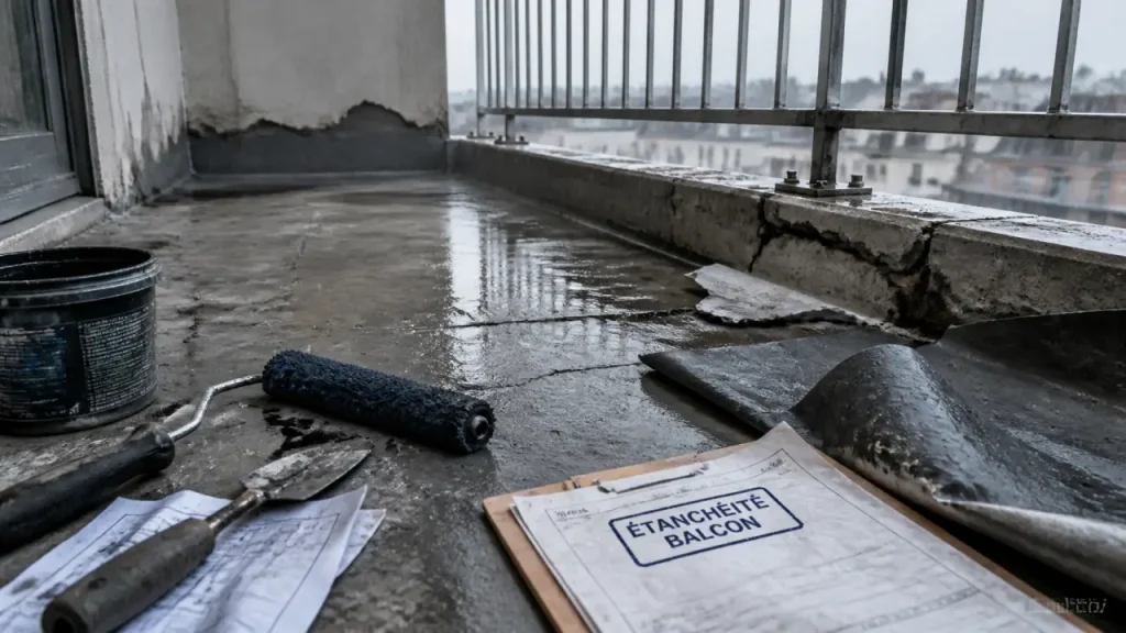 Balcon étanchéité : SEL ou membrane pour éviter les infiltrations