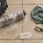 Machine nettoyage carrelage intérieur et joints : autolaveuse vapeur/brossage