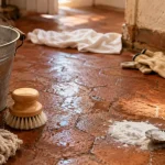 Nettoyage tomettes au bicarbonate de soude sans auréoles