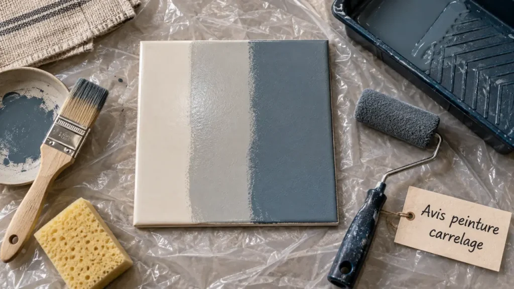 Peinture carrelage : rénovation rapide ou déception au premier frottement ?